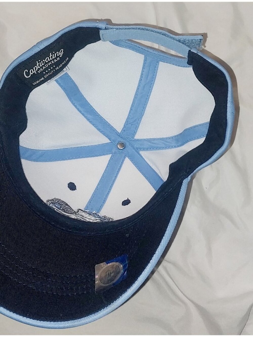 North Carolina Tar Heels Captivating Headwear Hat Cap Blue - Picture 5 of 5